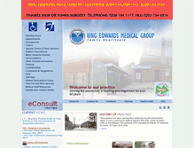 Tablet Screenshot of kingedwardsmedicalgroup.com
